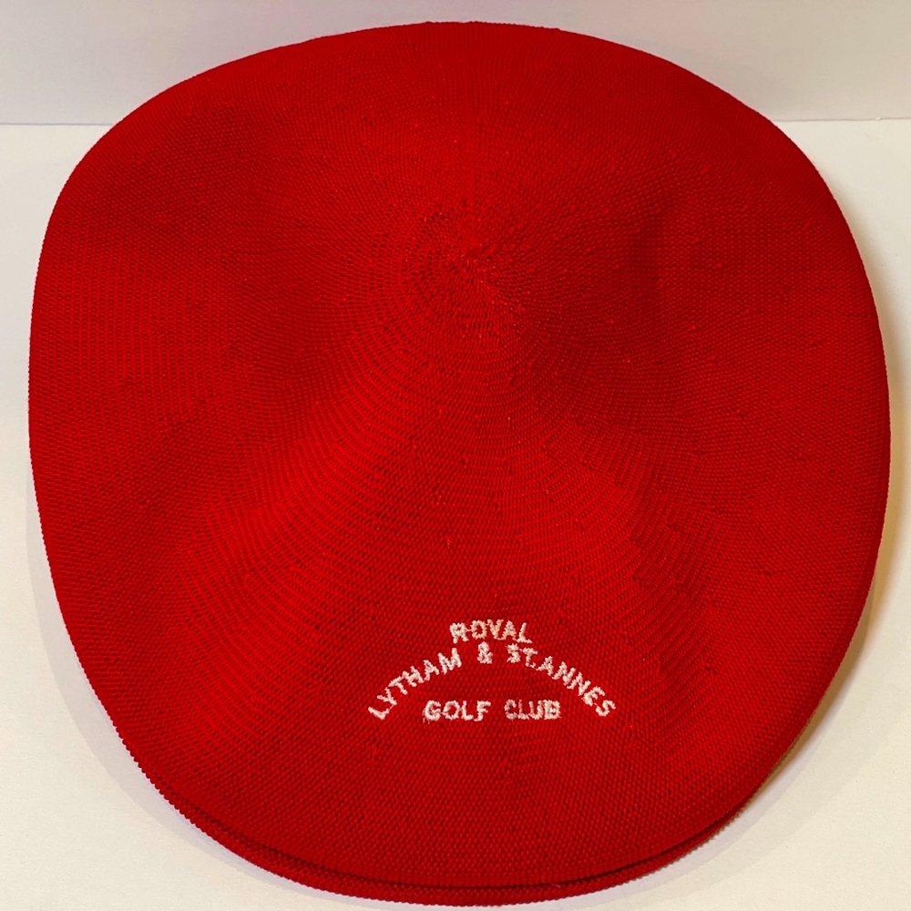 Vintage Red Kangol Royal Lytham & St. Anne’s Golf Club Hat